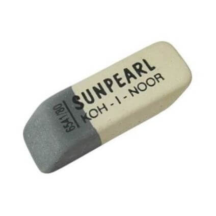 Ластик SUNPEARL, комбинированный универсальный 6541/80-84   1/84