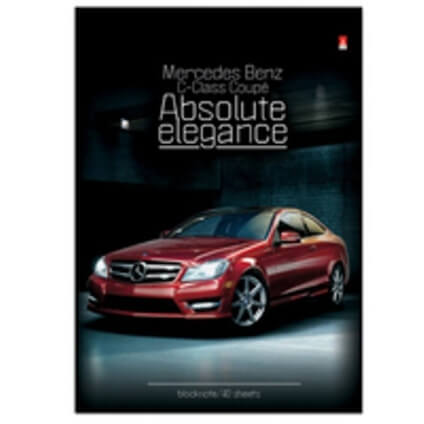 Блокнот А6  40л "Машины" 3 вида  3-40-111 Д  1/50