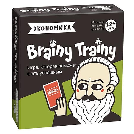 Игра-головоломка "Brainy Trainy" Экономика от 12лет арт.УМ267