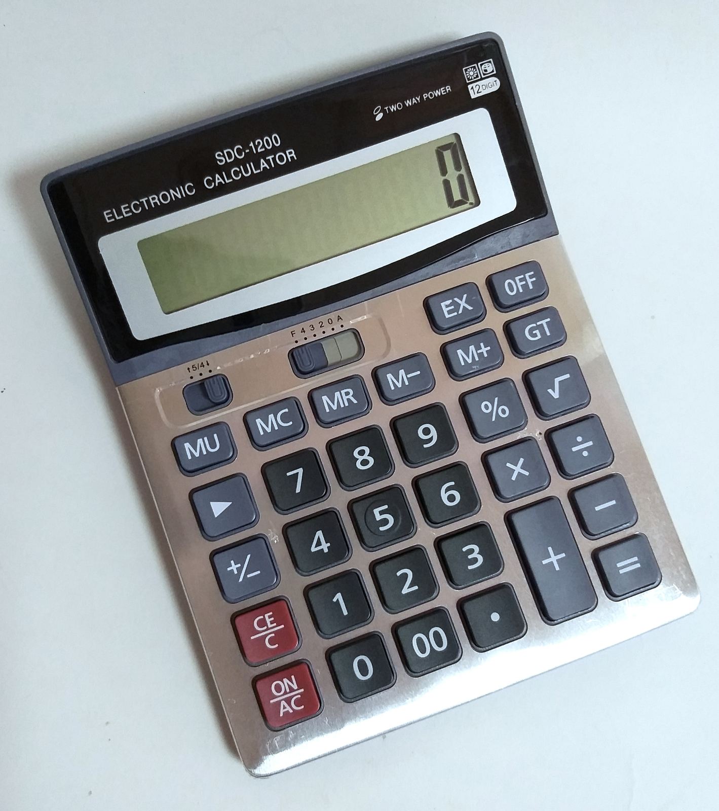 Калькулятор 12 разрядов    SDC-1200