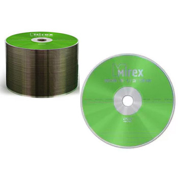 Диск DVD-RW Mirex 4.7 GB 4x Bulk 50шт