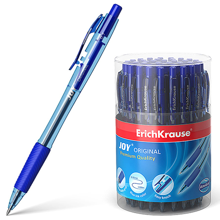 Ручка авт. шариковая Joy Original, Ultra Glide Technology синяя 0,7мм  ЕК46522