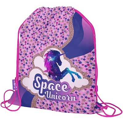 Сумка для обуви Seventeen Розовый единорог  1отд 43 х 34 х 1см арт.SKJB-UTD-883