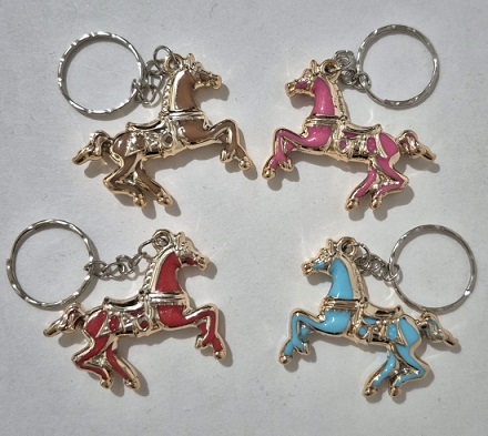 Брелок  ассорти  пластик золото  СИМВОЛ ГОДА   2026   арт.6175   1/12