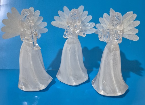 Фигурка "Ангел" с подсветкой h-10см