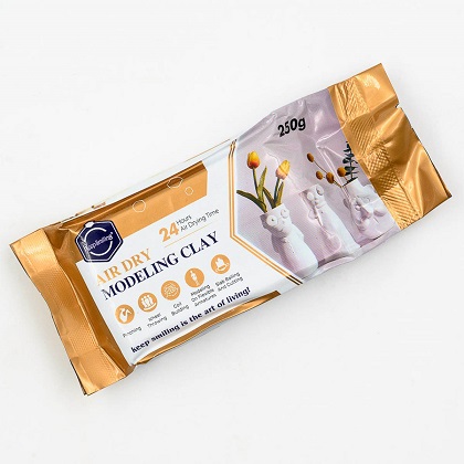 Глина для моделир. 250гр БЕЛАЯ самозатверд. арт.FG-250W 