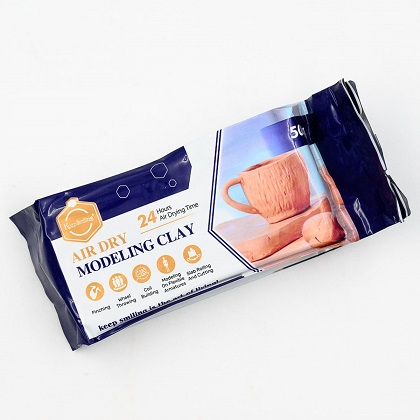 Глина для моделир. 500гр ТЕРРАКОТОВАЯ  самозатверд. арт.FG-500B