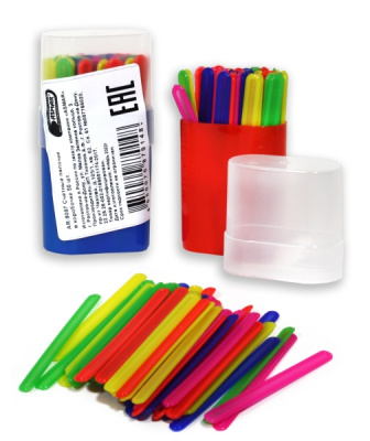 Набор счетных палочек 50шт.  в пенале	AR-9007  1/55