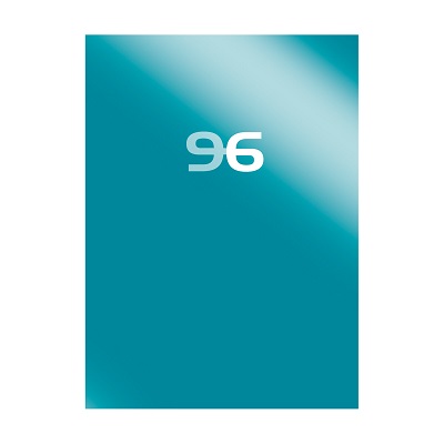 Тетрадь 96 л "Классическая серия. Аквамарин"  клетка печать металлизированным пантоном    асс.  ТК969217    1/50