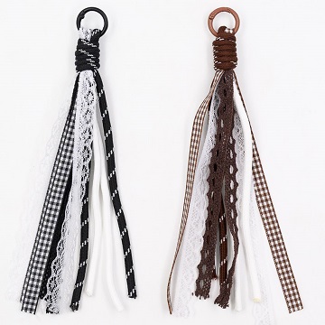 Брелок подвес на сумку ШНУР С КРУЖЕВОМ арт.14650  1/12