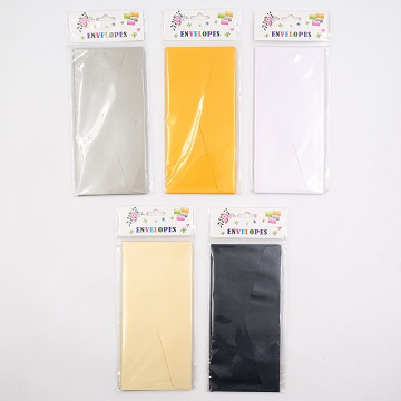 Конверт для денег  ОДНОТОННЫЙ 19,2*9см  арт.9967  1/10