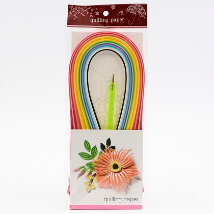 Бумага для квилинга (5400*5мм)170л,20цв.+инстр. арт.4316