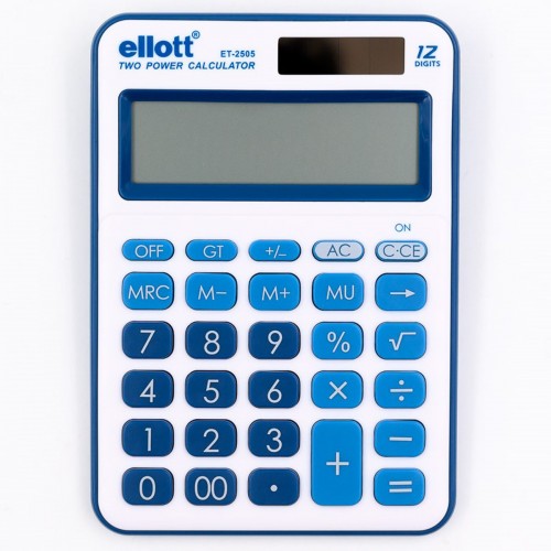 Калькулятор 12 разрядов 11*18см арт. ET-2505