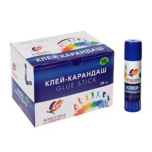 Клей-карандаш 15г. Классика "Луч"  29С1732-08 1/24