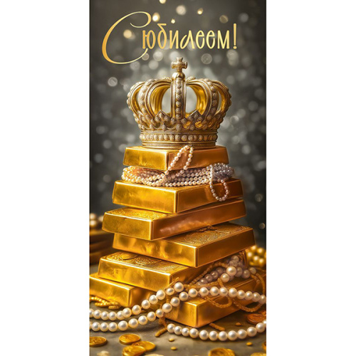 Конверт для денег С Юбилеем! 410-5,0002102