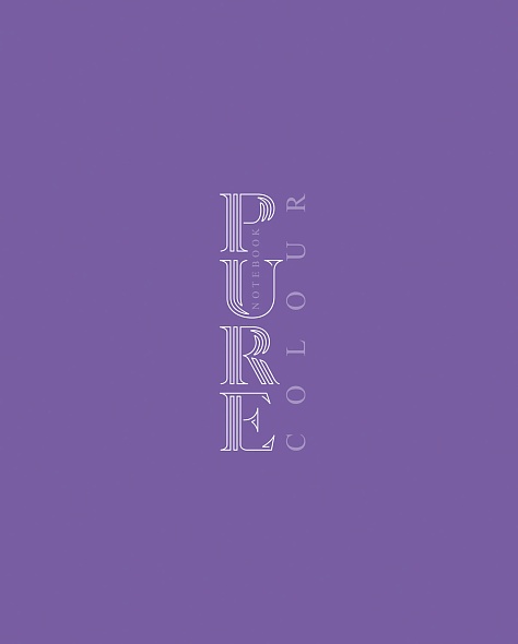 Тетрадь 48л. А5  "PUREcolour Виноград"  клетка    600900/48Т5C1_34809 1/5